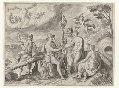 Il giudizio di Paride da Crispijn van de Passe (I)