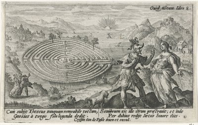 Teseo e Arianna da Crispijn van de Passe (I)