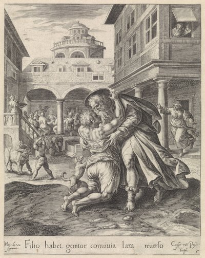 Ritorno del figliol prodigo Parabola del figliol prodigo da Crispijn van de Passe (I)