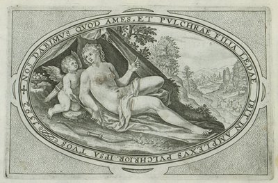 Venere (Dei e dee coinvolti nel giudizio di Paride) da Crispijn van de Passe (I)