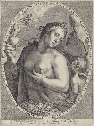 Venere e Amore da Crispijn van de Passe (I)