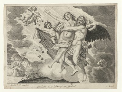 Borea rapisce Oreithyia da Crispijn van de Passe (II) (possibly)