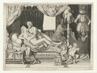 Marte e Venere da Crispijn van de Passe (II)
