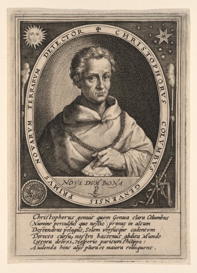 Cristoforo Colombo da Crispijn van de Passe I