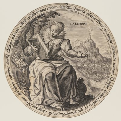 Clio, da Le Muse da Crispijn van de Passe I
