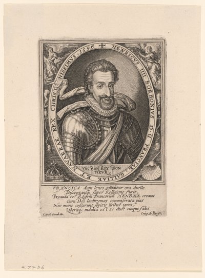 Enrico IV, re di Francia da Crispijn van de Passe I