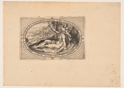 Minerva, da Dei e dee da Crispijn van de Passe I