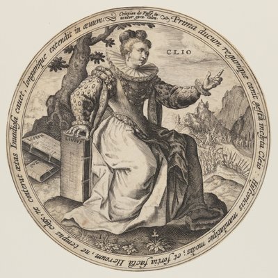 Thalia, da Le Muse da Crispijn van de Passe I