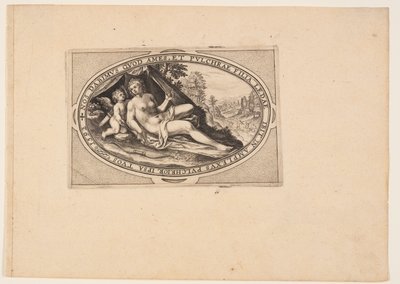 Venere, da Dei e Dee da Crispijn van de Passe I