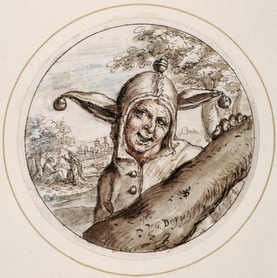 Folle con cappello e campanelli, inizio XVII secolo da Crispin I de Passe