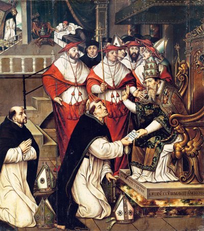 Onorio III (Cencio Savelli, papa dal 1216 al 1227) conferma l