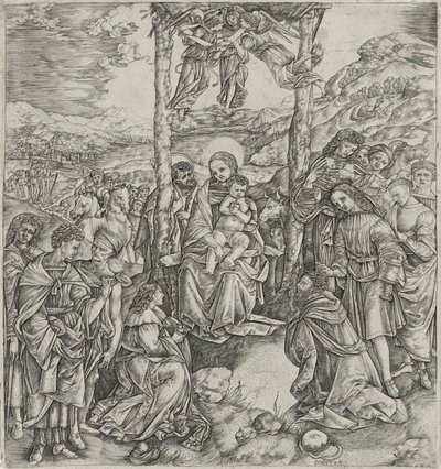 Adorazione dei Magi da Cristofano Robetta