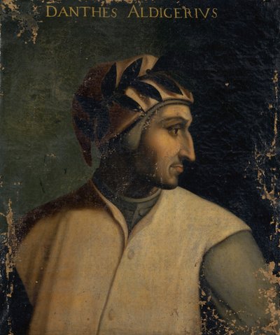 Ritratto di Dante Alighieri, c.1560 da Cristofano dell Altissimo