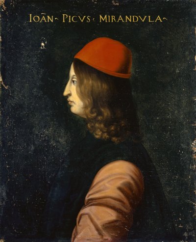 Ritratto di Giovanni Pico della Mirandola, c.1560 da Cristofano dell Altissimo