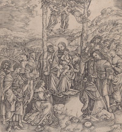 Adorazione dei Magi, 1500-10 da Cristofano di Michele Martini