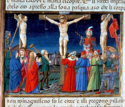 Cristo sulla croce da Cristoforo De Predis