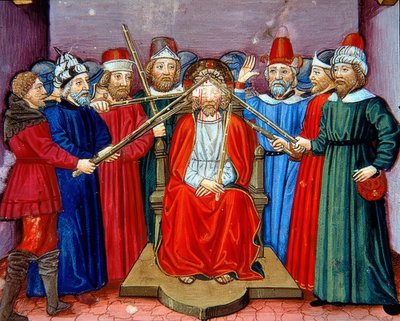 Incoronazione di spine (c.115v) da Cristoforo De Predis