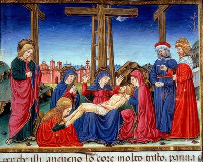 Deposizione dalla croce da Cristoforo De Predis