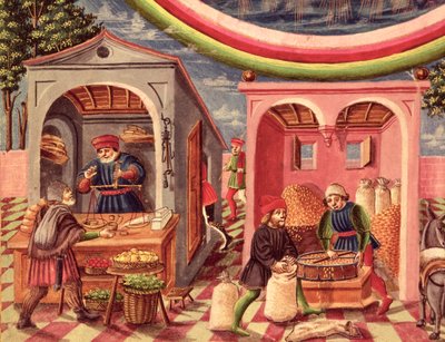 Ms Lat 209 fol.6v Giove (dettaglio) da Cristoforo De Predis