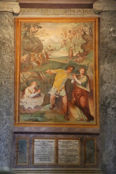 Martirio di Santa Lucia e Santa Eufemia di altri santi da Cristoforo and Tempesta, Antonio Roncalli