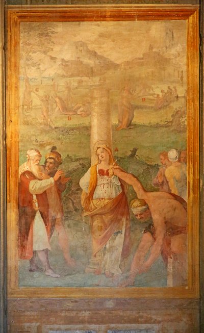 Martirio di una santa da Cristoforo and Tempesta, Antonio Roncalli