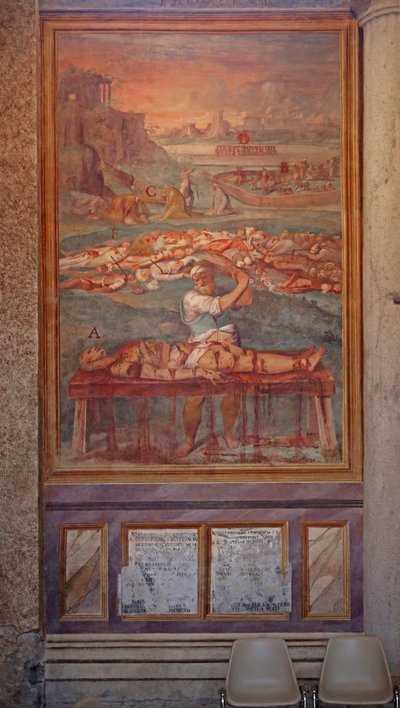 Martirio di numerosi santi da Cristoforo and Tempesta, Antonio Roncalli
