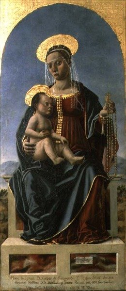 Madonna col Bambino da Cristoforo da Lendinara Canozzi or Canozi
