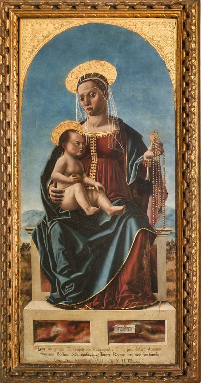 Madonna con Bambino da Cristoforo da Lendinara Canozzi or Canozi