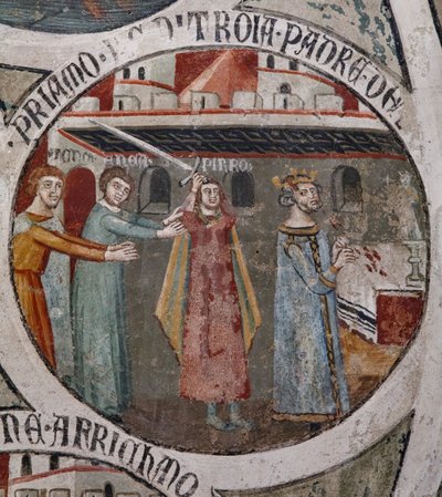 La morte di Priamo per mano di Pirro da Cristoforo di & Piero Meo di Bindoccio