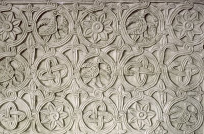Dettaglio di uno schermo scolpito, IX-X secolo da Croatian School
