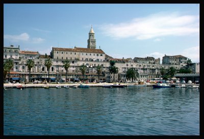 Veduta del Palazzo di Diocleziano, c.300 d.C. da Croatian School