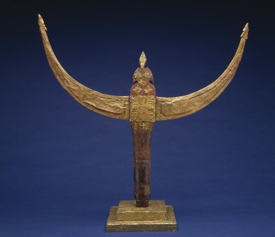 Puntale del bastone del capo (Palembayan Rajo Tongkat), fine XIX secolo da Culture Minangkabau