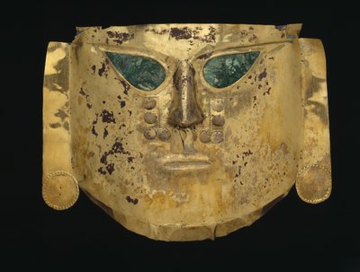 Maschera cerimoniale da Culture Sicán