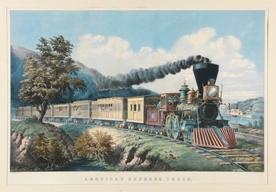 American Express Train da Currier and Ives