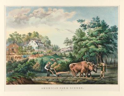 Scene di fattoria americana./ No. 1 da Currier and Ives
