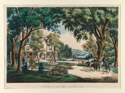 Estate in campagna da Currier and Ives