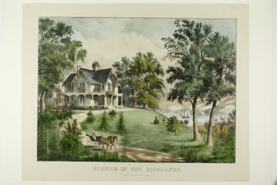 Estate nelle Highlands da Currier and Ives