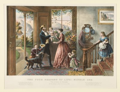 Le quattro stagioni della vita: Mezza età (p. 1079) da Currier and Ives