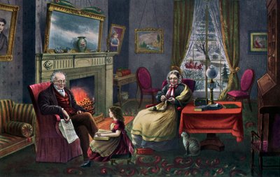 La Stagione del Riposo, Vecchiaia da Currier and Ives