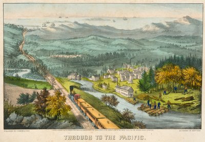 Verso il Pacifico da Currier and Ives