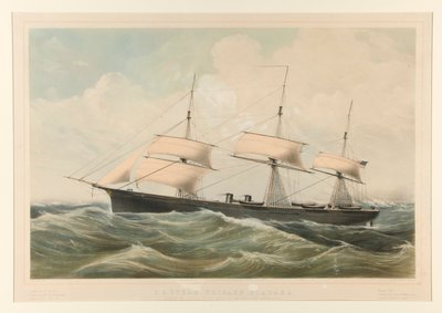 Fregata a vapore degli Stati Uniti Niagara da Currier and Ives