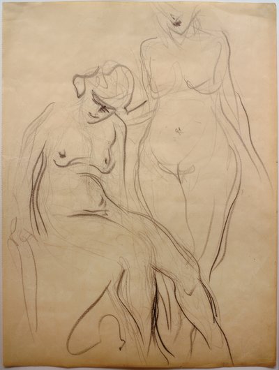 Due nudi femminili da Curt Herrmann