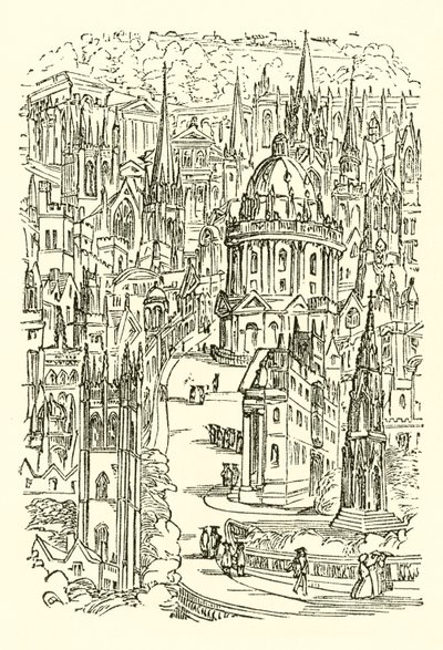 Città delle guglie sognanti da Cuthbert Bede