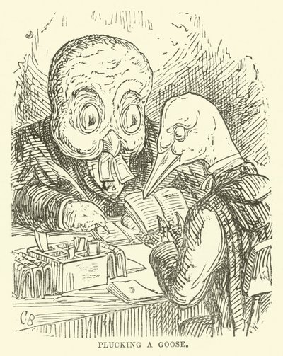 Illustrazione per Little Mr Bouncer e il suo amico Verdant Green da Cuthbert Bradley