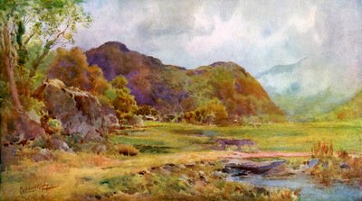 Nella palude vicino a Lodore, Cumberland, 1924-1926 da Cuthbert Rigby