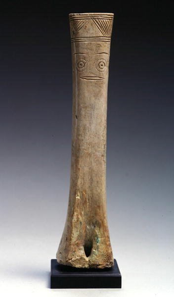 Figura scolpita, Età del Bronzo Antico, 2700-1900 a.C. (osso) da Cypriot Cypriot