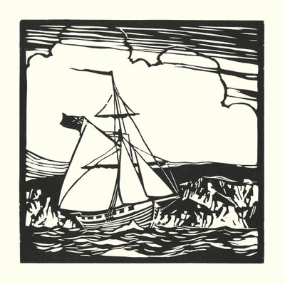 Barche da pesca e chiatte: Revenue Cutter da Cyril A. Wilkinson