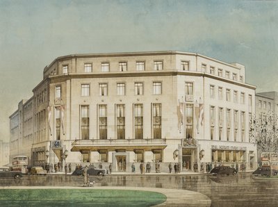 La Royal Insurance Company, Plymouth, su progetto di Thomas Smith Tait da Cyril Farey