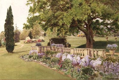 Giardini Formali visti dal Bordo Erbaceo da Cyril Ward
