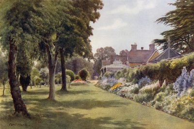 Bordo erbaceo, Osborne Cottage da Cyril Ward